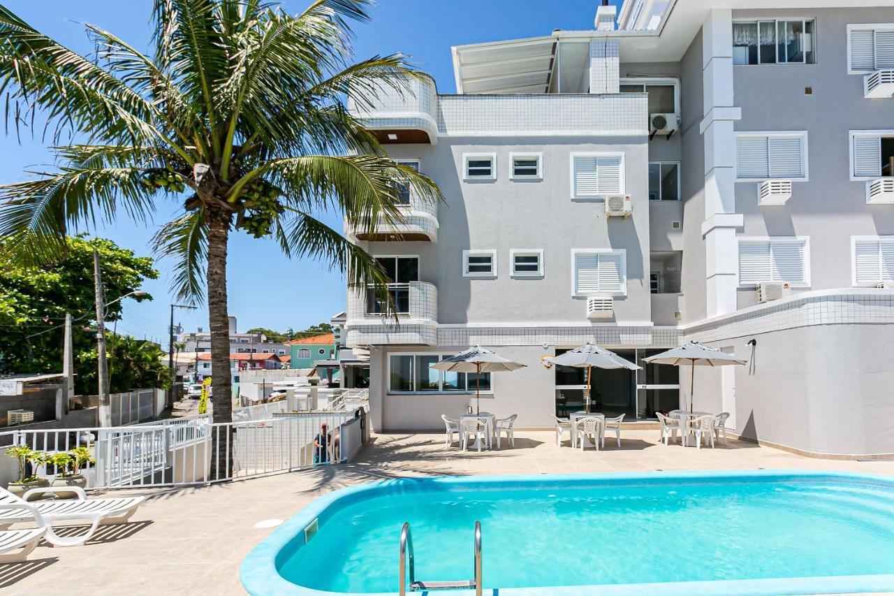 Predio Com Apartamentos Completos, Com Piscina E A Passos Da Praia - Agua Marinha Florianópolis Екстериор снимка