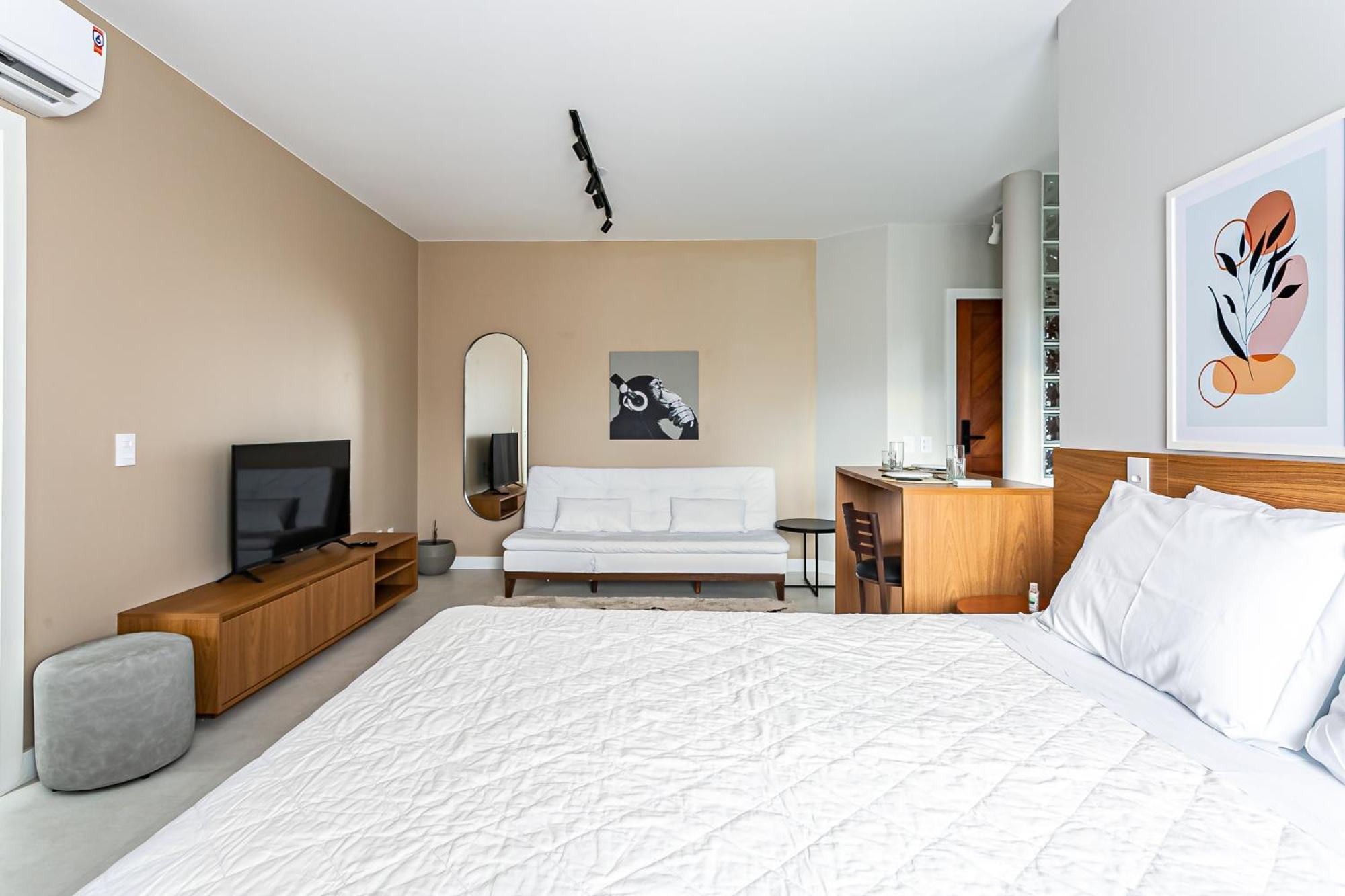 Predio Com Apartamentos Completos, Com Piscina E A Passos Da Praia - Agua Marinha Florianópolis Екстериор снимка