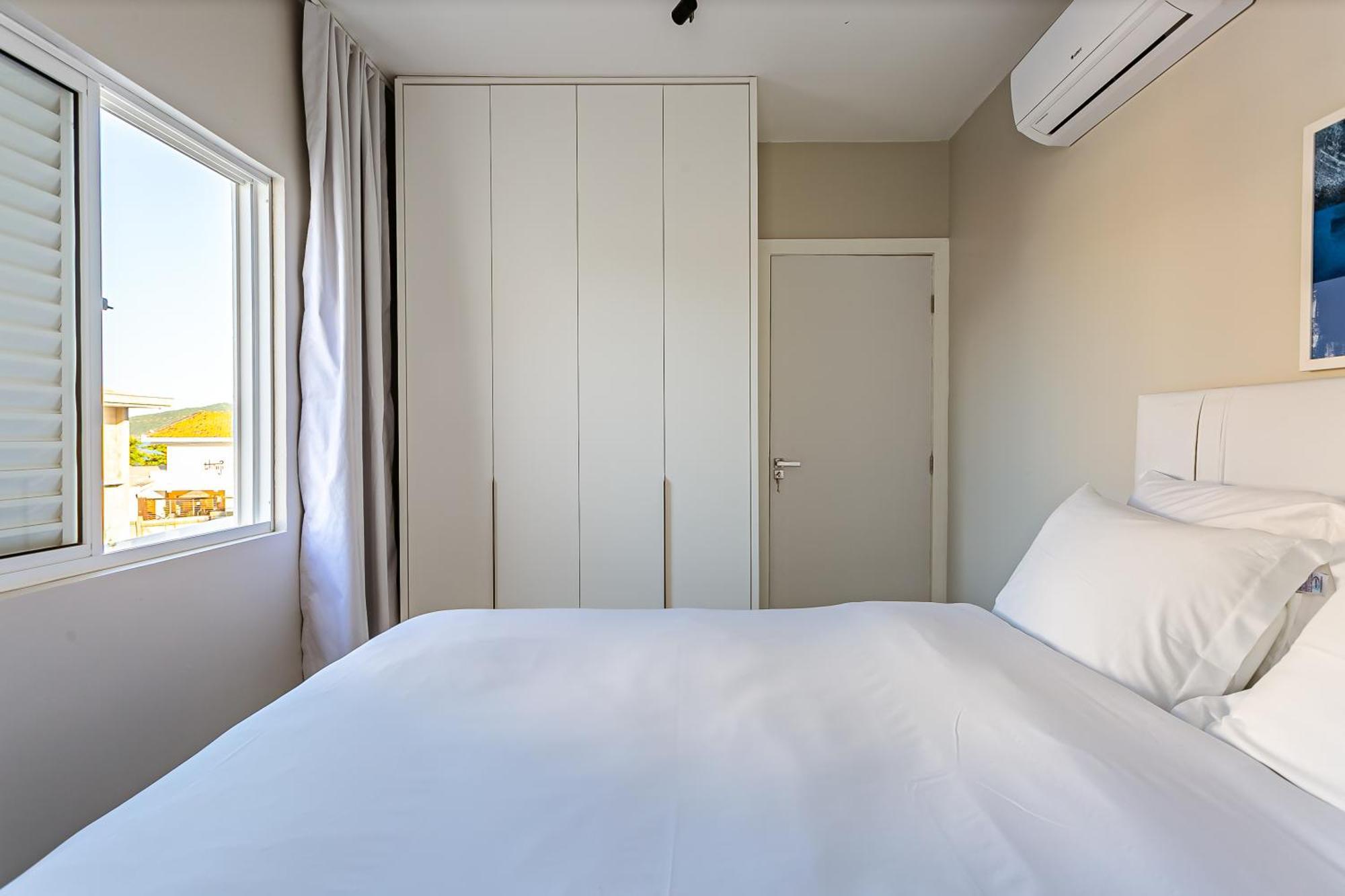 Predio Com Apartamentos Completos, Com Piscina E A Passos Da Praia - Agua Marinha Florianópolis Екстериор снимка