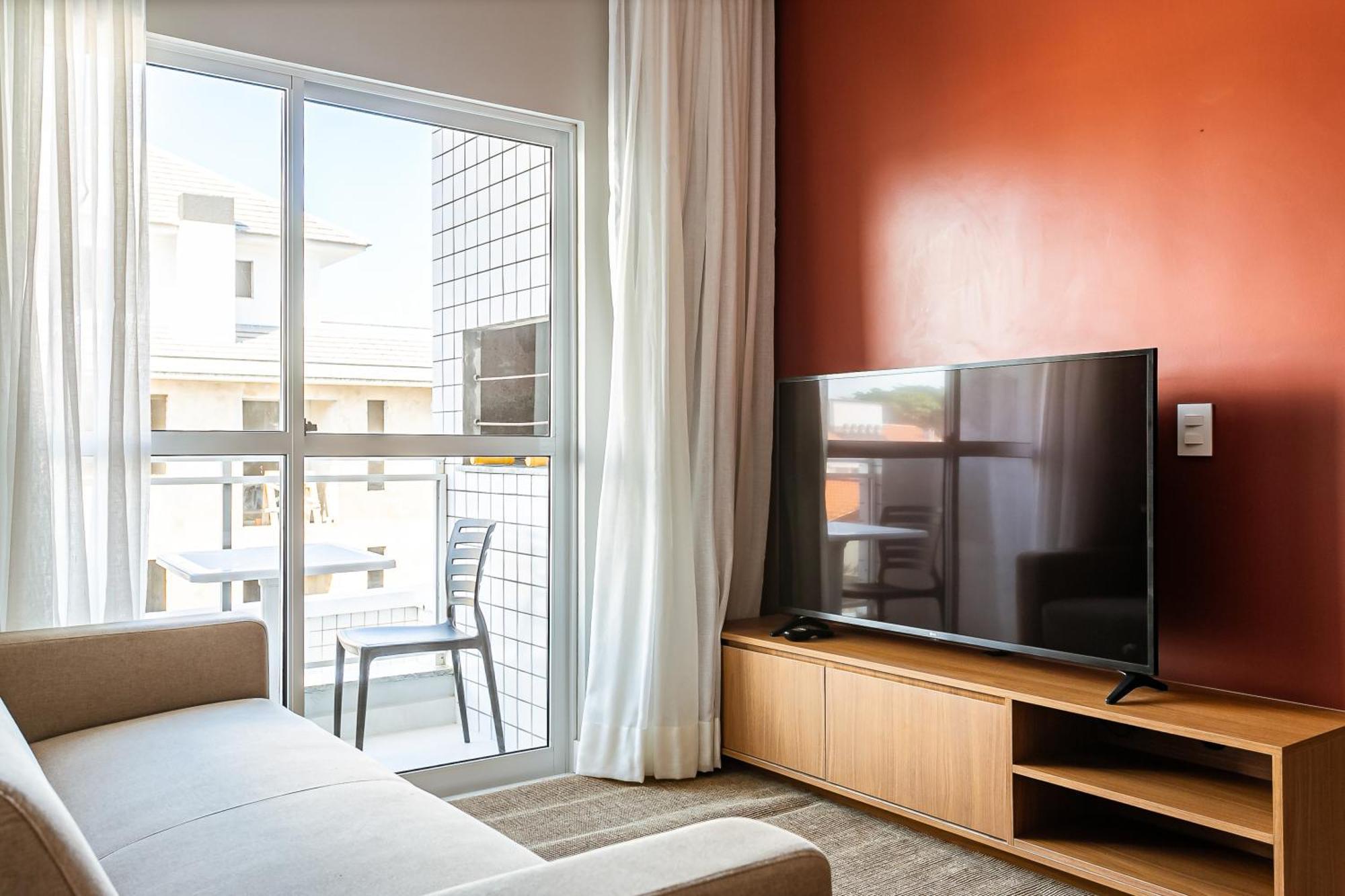 Predio Com Apartamentos Completos, Com Piscina E A Passos Da Praia - Agua Marinha Florianópolis Екстериор снимка